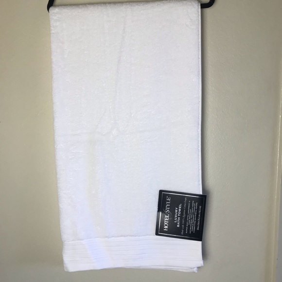 Luxury Bath Towel Hotel Style Egyptian Cotton Loops 30x 56 inches - Picture 5 of 6